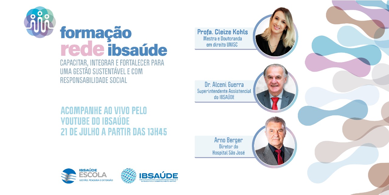 Seminário do IBSAÚDE abordará Pack Brasil Adulto e Lei de Proteção aos Dados